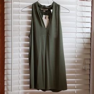 Green sleeveless Top